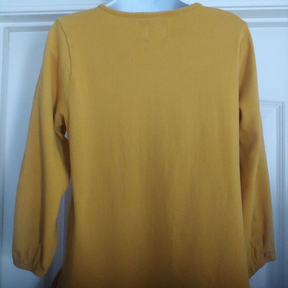 Disney Winnie The Pooh and Friends Honey Gold Drop Waist Fun Cute Dress - Picture 7 of 11